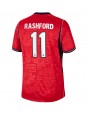 England Marcus Rashford #11 Replika Borta Kläder VM 2026 Kortärmad